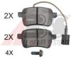 A.B.S. 37775 Brake Pad Set, disc brake